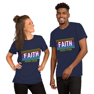 Short-Sleeve Unisex Faith Over Fear T-Shirt